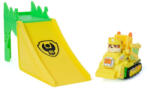 Spin Master Set de joacă Spin Master Paw Patrol - The Dino Movie, rampă și Rubble cu vehicul (6076219-2)