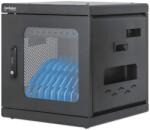 MANHATTAN Zárható töltőállomás notebook laptop mobiltelefon és tablet 10 port 15.6" 180924 (180924)