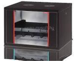 Formrack RAL9005 20U Alfaline 555x560 19" fali rack szekrény (fekete) (ALFA-20U560) (ALFA-20U560)