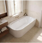 Rea Cada freestanding cu ventil alb Rea Marion dreapta 170cm (REA-W4405)