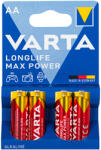 VARTA Longlife Max Power AA alkáli ceruzaelem LR6 1, 5 V, 4 db - 82-667- (82-667)