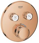 GROHE Grohterm SmartControl falsík mögötti termosztát 2 fogyasztós, Warm Sunset (GR-29119DA0)