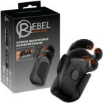 Rebel - masturbator cu pulsații și vibrații (negru) (54091010000)