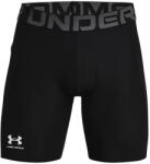 Under Armour HeatGear Compression termoaktív rövidnadrág - Black/White - M (2870165)