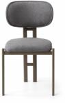 Hanah Home Chair Set (2 Pieces) Dark Grey Cappuccino Muriz - 4965