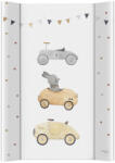 CEBA BABY Pelenkázó alátét 2-oldalas merev deszkáva (50x70) Basic Bunny Driver - vital24