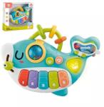  Zenélő és világító delfinzongora babáknak - 22 cm (503-45)