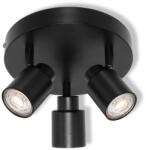 OSRAM Bec LED Ledvance (Osram) LED SPOT PRIMAL 3XGU10 PLATE BLACK, 6 W, negru (4099854587382)