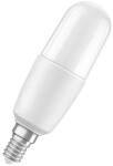 OSRAM Bec LED Ledvance (Osram) LED Recycled Plastic STICK 60 8, 5 W/2700 K E14, 806 lm, 240° (4099854535512)