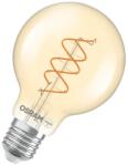 OSRAM Bec LED Ledvance (Osram) Vintage 1906 Globe 80 60 Spiral Filament DIM 8 W 922 Gold E27, 806 lm, 2200 K, 300°, auriu, dimabil (4058075836846)