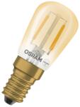 OSRAM Bec LED Ledvance (Osram) Vintage 1906 LED T26 5 Filament 1, 6 W 824 Gold E14, 50 lm, 2400 K, 300°, auriu (4058075849723)
