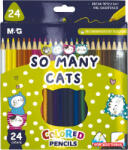 M&G Ceruza színes M&G Cats 24-es (TT_F34704K24)