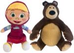 PTS Set 2 jucarii din plus Masha (18 cm ) si Ursul (20 cm) (PTS25259X) - ejuniorul