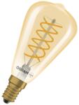 OSRAM Bec LED Ledvance (Osram) Vintage 1906 Edison 32 Spiral Filament DIM 4, 8 W 822 Gold E14, 360 lm, 2200 K, 320°, auriu, dimabil (4058075849624)