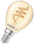 OSRAM Bec LED Ledvance (Osram) Vintage 1906 Classic P 40 Spiral Filament DIM 4, 9 W 922 Gold E14, 470 lm, 2200 K, 300°, auriu, dimabil (4058075836761)