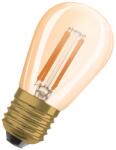 OSRAM Bec LED Ledvance (Osram) Vintage 1906 Mini Edison ST 45 33 Filament DIM 4, 8 W 822 Gold E27, 360 lm, 2200 K, 320°, auriu, dimabil (4058075779945)
