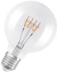 OSRAM Bec LED Ledvance (Osram) Vintage 1906 Globe 95 40 Filament DIM 4, 8 W 827 Clear E27, 470 lm, 2700 K, 320°, transparent, dimabil (4099854075681)