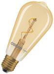 OSRAM Bec LED Ledvance (Osram) Vintage 1906 Edison Spiral Filament 1, 8 W 822 Gold E27, 30 lm, 2200 K, 320°, auriu (4099854551840)