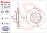 BREMBO Féktárcsa szellőző Ø296mm 09. B270.11