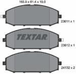 TEXTAR set placute frana, frana disc TEXTAR 2361101 (2361101)