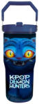  K-pop Démonvadászok Derpy rozsdamentes acél thermo szívószálas kulacs 600 ml PBK080945 (PBK080945)