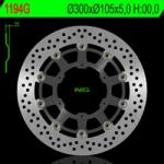 NG Brake Disc NG FÉKEK Úszó - 1194G NG Brake Disc Fékrendszer és alkatrészei Fékbetétek, fékpofák és féktárcsák Féktárcsák