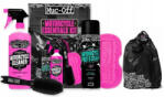 Muc-Off Motorcycle Essentials Kit motorkerékpár tisztító és ápoló szett Muc-off Olajok, kenőanyagok és ápolás Tisztítás és felületápolás Tisztítószerek