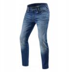 Rev’it! Motoros farmer nadrág Revit Carlin Sk Medium Blue Used 34/32