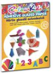 PIGNA Hartie glasata autocolanta A4 10 culori/set Colour Kids PIGNA (FYHG02)