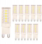  10PCS Led Light Bulb G9 5W AC220V Meleg Fehér Spot Lámpa