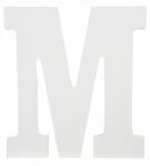 Trend-Deco M" betű 15 cm monogram felirat esküvőre és lakodalomra (H1606095/M)