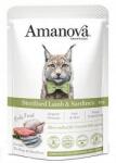 Amanova Cat Sterilised Lamb & Sardines bárány és szardínia tasak 85g