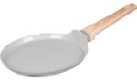 Magic home Tigaie clatite, ceramica, maner lemn, 24 cm, MagicHome Harmony (8010063)