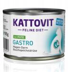 KATTOVIT Gastro pulyka 185g nedves macskaeledel