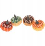 Caterpillar Dekoratív mesterséges mini tök dekoráció őszi Halloween díszek 4 db (HY-6429)