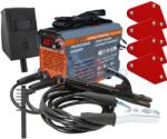 Uralmash Aparat de sudura invertor 300A MMA, electrozi 1.6-4 mm, cablu 300 cm, protectie supraincalzire IP21S - set complet cu 4 magneti de sudura KRAFTNER KF-1408 - Ural Mash - MMA 300 Next Generation CMP0744