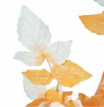  Nagy őszi ág díszes levelek műágak őszi díszek 95 cm (KWO1621/ORANGE WHITE)