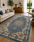 Queen Covor Clasic, Queen 10220, Albastru, Diverse Dimensiuni , 1250 gr mp (4780037650763) Covor
