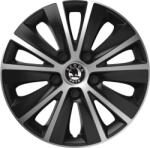 Versaco Set Capace De Roți Auto Rapide Compatibilitate Skoda 4 Bucăți 14 Argintii/Negre 004-02821 (004-02821)