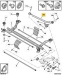 Original Psa Brat dreapta spate (transversal) ORIGINAL PSA 5150.92 (5150.92)
