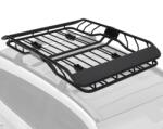  Portbagaj plafon auto metalic tip Roof Rack 127x100 cm, negru (T160621-3)
