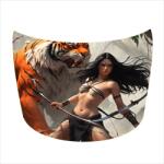  Folie capota auto Hood Art pentru exterior, marimea M, 165 x 120 cm (CAPOTA-004M)