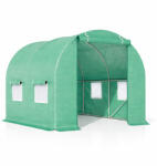  Solar de gradina 200x200x200 cm cu folie PE UV, 4 ferestre si usa (USUZ12)