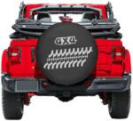  Husa pentru roata de rezerva 17 inch, neagra, pentru SUV si 4x4 (T180817-1B)