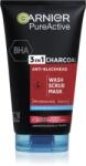 Garnier Pure Active Charcoal tisztító gél 3 in 1 a mitesszerek ellen 150 ml
