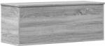 vidaXL szürke sonoma színű szerelt fa tárolóláda 90 x 35 x 35 cm 15.5 kg (840686)