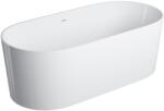 Omnires Ovo M+ cadă freestanding 160x75 cm ovală alb OVO160WWZPBP (OVO160WWZPBP)
