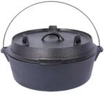 MasterGustav Ceaun din tuci fonta natur 2 in 1, cu capac 15.7 Litri Dutch Oven (523701) Ceaun
