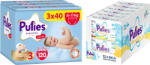 pufies Scutece-pantaloni Pufies Supreme - Mărimea 3 Midi, 120 bucăți, 6-11 kg, 3 x Value Pack + Șervețele umede Pufies Chamomile Care, 12 x 64 bucăți