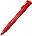  Alkoholos marker 2-5mm, vágott végű A-series piros
